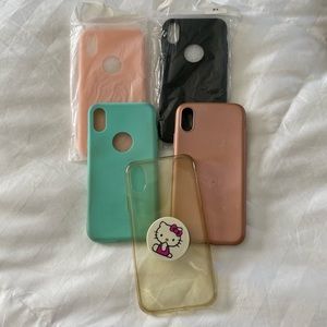 5 iPhone X case bundle